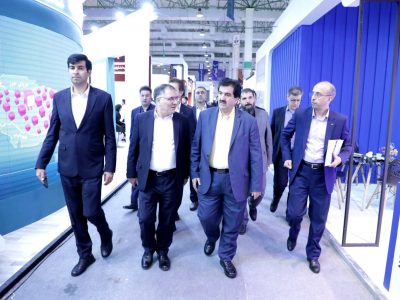 دکتر للـه‌گانی مدیرعامل بانک از نمایشگاه KishInvex 2025 بازدید کرد