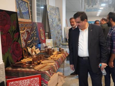 دکتر للـهگانی تصریح کرد آمادگی بانک رفاه کارگران برای حمایت از فعالان صنایع دستی