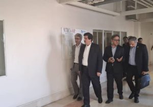 بازدید مدیرعامل بانک رفاه کارگران از خطوط تولید هلدینگ پارتسازان در مشهد