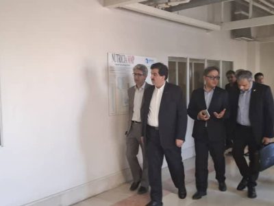بازدید مدیرعامل بانک رفاه کارگران از خطوط تولید هلدینگ پارت‌سازان در مشهد